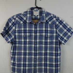 Lucky Brand Short Sleeve Shirt XL Pearl